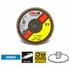 CGW Abrasives 30002 Abrasive Quick Change Disc 2" TR 40 Grit Zirconia - Pkg Qty 10