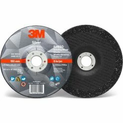 3M™ Silver Depressed Center Grinding Wheel, 6" x 1/4" x 7/8" T27, Ceramic Grain, 36 Grit - Pkg Qty 20 -Abrasives Sales Store 333 00051125874502