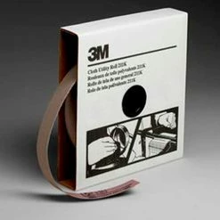 3M Utility Cloth Roll, 1 W x 50 Yd, Aluminum Oxide, 100 Grit