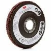 3M™ Flap Disc 947D 4-1/2" x 7/8" T27 Ceramic 60 Grit