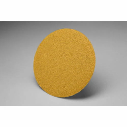 3M™ Hookit™ Gold Film Disc 255L 3" X NH P400 Grit Aluminum Oxide - Pkg Qty 4 1 3M™ Hookit™ Gold Film Disc 255L 3" X NH P400 Grit Aluminum Oxide - Pkg Qty 4