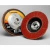 3M™ Cubitron™ II Flap Disc 967A 4-1/2" x 7/8" 40 Grit Ceramic Grain Type 27 Wheel - Pkg Qty 10