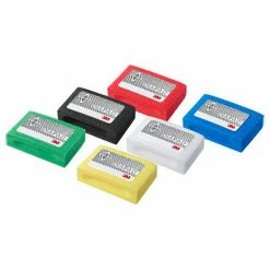 3M™ Flexible Diamond Hand Lap 6200J 2-1/4" x 3-3/4" M20 Micron Grit - Pkg Qty 10