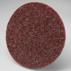 3M™ Scotch-Brite™ Roloc™ Disc SC-DR 4" Diameter TR Aluminum Oxide MED Grit - Pkg Qty 100