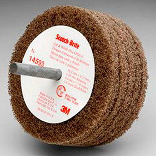 3M™ Scotch-Brite™ Cut and Polish Disc D5 3" x 1 1/4" Aluminum Oxide A MED 1 3M™ Scotch-Brite™ Cut and Polish Disc D5 3" x 1 1/4" Aluminum Oxide A MED