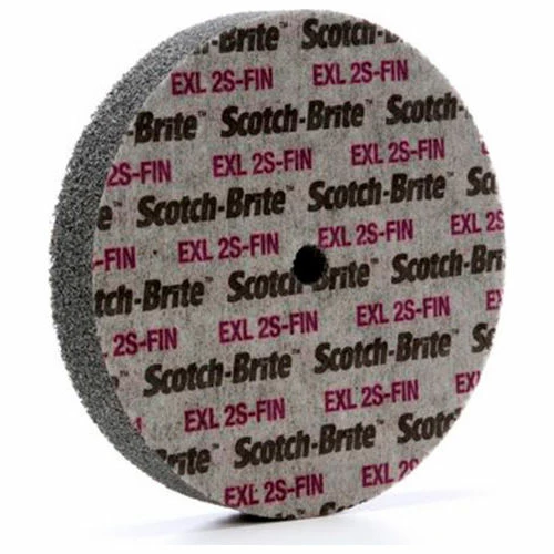 3M™ Scotch-Brite™ EXL Unitized Wheel 6" x 1" x 1/2" Silicon Carbide 2S FIN 1 3M™ Scotch-Brite™ EXL Unitized Wheel 6" x 1" x 1/2" Silicon Carbide 2S FIN