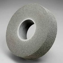 3M™ Scotch-Brite™ EX2 Deburring Wheel 8" x 1" x 3" FIN 9S Grit Silicon Carbide - Pkg Qty 3