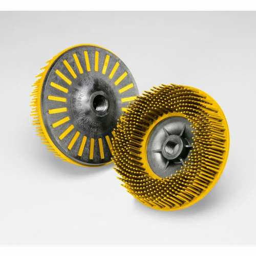 3M™ Scotch-Brite™ Bristle Disc 4-1/2" x 5/8-11 Ceramic 80 Grit - Pkg Qty 5 1 3M™ Scotch-Brite™ Bristle Disc 4-1/2" x 5/8-11 Ceramic 80 Grit - Pkg Qty 5