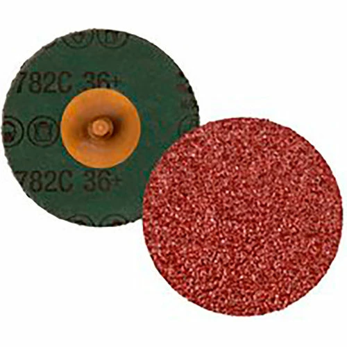 3M Roloc Fibre Disc 782C, 36+, TR, 2 in, Die R200P, 50 per inner, 200 Per Case - Pkg Qty 200 1 3M Roloc Fibre Disc 782C, 36+, TR, 2 in, Die R200P, 50 per inner, 200 Per Case - Pkg Qty 200