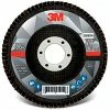 3M™ Flap Disc 769F, 05924, T27, 4 1/2" x 7/8 in, 120+ YF-weight, 10 Per Case - Pkg Qty 10