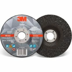 3M™ Silver Depressed Center Grinding Wheel, 5" x 1/4" x 7/8" T27, Ceramic Grain, 36 Grit - Pkg Qty 20