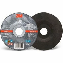 3M™ Silver Cut-off Wheel, 6" x 0.045" x 7/8" T27, Ceramic Grain - Pkg Qty 10