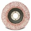 CGW Abrasives 43084 Abrasive Flap Disc 4-1/2" x 7/8" 60 Grit Aluminum - Pkg Qty 10