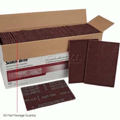 3M™ Scotch-Briteᴗ General Purpose Hand Pad, 6" x 9" Alum/Ox VFN, Maroon-60 Pads 14 3M™ Scotch-Briteᴗ General Purpose Hand Pad, 6" x 9" Alum/Ox VFN, Maroon-60 Pads -Abrasives Sales Store B298621 2wco