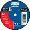 Century Drill & Tool Century Drill 08324 Grinding Wheel Bulk 4" x 3/8" Aluminum Oxide