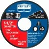 Century Drill & Tool Century Drill 08401 Cutting Wheel 3Pak 1-1/2" x 3/8" Aluminum Oxide