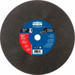 Century Drill & Tool Century Drill 08712 Abrasive Saw Blade 12" x 1" Fiberglass
