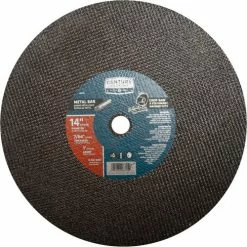 Century Drill & Tool Century Drill 08715 Abrasive Saw Blade 14" x 1" Fiberglass
