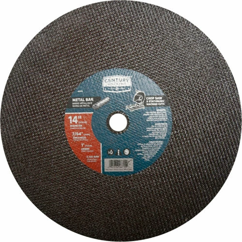 Century Drill & Tool Century Drill 08715 Abrasive Saw Blade 14" x 1" Fiberglass 1 Century Drill & Tool Century Drill 08715 Abrasive Saw Blade 14" x 1" Fiberglass