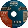 Century Drill & Tool Century Drill 75523 Cutting Wheel 4-1/2" x 7/8" Aluminum Oxide