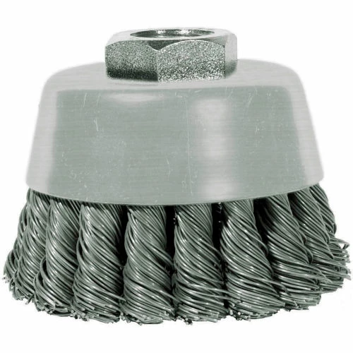 Century Drill & Tool Century Drill 76021 Angle Grinder Cup Brush 2-3/4" Dia. Knot Steel 0.02" 1 Century Drill & Tool Century Drill 76021 Angle Grinder Cup Brush 2-3/4" Dia. Knot Steel 0.02"