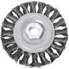 Century Drill & Tool Century Drill 76043 Angle Grinder Wire Wheel 4" Dia. Steel Cable Twist