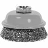 Century Drill & Tool Century Drill 76055 Angle Grinder Cup Brush 5" Dia. Crimped Steel 0.0118"