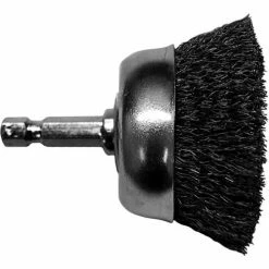 Century Drill & Tool Century Drill 76213 Drill Cup Brush 1-3/4" Dia. Crimped Steel 0.008"