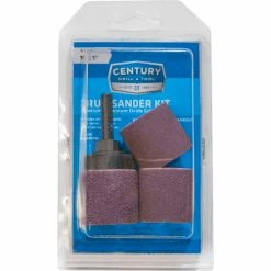 Century Drill & Tool Century Drill Drum Sander 4pc Kit 1'' x 1" - 1/4" Shank