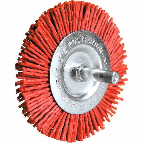 Century Drill & Tool Century Drill 77441 End Brush 4" Dia. 1/4" Shank Size Nylon 1 Century Drill & Tool Century Drill 77441 End Brush 4" Dia. 1/4" Shank Size Nylon