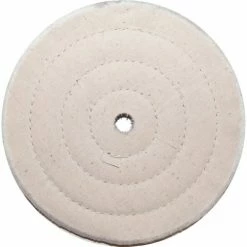 Century Drill & Tool Century Drill 79140 Muslin Polishing Wheel 6" Dia. Cotton
