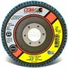 CGW Abrasives 41721 Abrasive Flap Disc 4-1/2" x 7/8" 36 Grit Zirconia - Pkg Qty 10