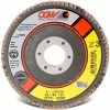 CGW Abrasives 42101 Abrasive Flap Disc 4" x 5/8" 24 Grit Zirconia - Pkg Qty 10