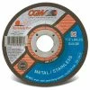CGW Abrasives 45002 Cut-Off Wheel 4-1/2" x 7/8" 60 Grit Type 27 Zirconia Aluminium Oxide - Pkg Qty 25