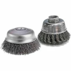 CGW Abrasives 49646 Knot Wire Cup Brush 2-3/4" Carbon - Pkg Qty 10