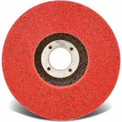 CGW Abrasives 72071 Unitzed Economy Fiberglass Disc 4-1/2" x 5/8-11" Very Fine Aluminum Oxide - Pkg Qty 10