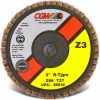 CGW Abrasives 30014 Abrasive Quick Change 3" TR 60 Grit Zirconia - Pkg Qty 10