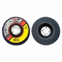CGW Abrasives 31134 Abrasive Flap Disc 4-1/2" x 7/8" 60 Grit Zirconia - Pkg Qty 10