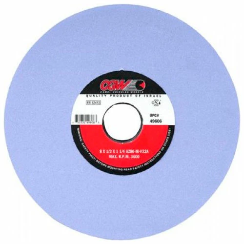 CGW Abrasives 34320 Az Cool Blue Surface Grinding Wheels 7" 46 Grit Aluminum Oxide - Pkg Qty 10 1 CGW Abrasives 34320 Az Cool Blue Surface Grinding Wheels 7" 46 Grit Aluminum Oxide - Pkg Qty 10