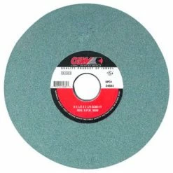 CGW Abrasives 34612 Green Silicon Carbide Surface Grinding Wheels 7" 80 Grit Aluminum Oxide - Pkg Qty 10