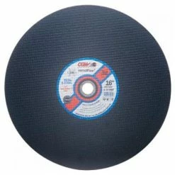 CGW Abrasives 35580 Metal Cut-Off Wheel 10" x 1" Type 1 24 Grit Aluminium Oxide - Pkg Qty 10