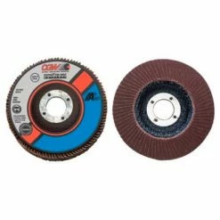 CGW Abrasives 39404 Abrasive Flap Disc 4-1/2" x 7/8" 60 Grit Aluminum Oxide - Pkg Qty 10