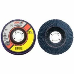 CGW Abrasives 42744 Abrasive Flap Disc 7" x 7/8" 60 Grit Zirconia - Pkg Qty 10