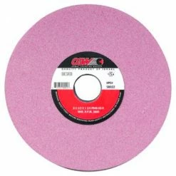 CGW Abrasives 58031 Pink Surface Grinding Wheels 10" 46 Grit Aluminum Oxide - Pkg Qty 5