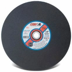 CGW Abrasives 70109 Metal Cut-Off Wheel 20" x 1" Type 1 24 Grit Aluminium Oxide - Pkg Qty 10