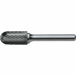Cle-Line 1847 SC-5 1/2 x 1/4 Standard Cut Cylindrical Ball Nose Bur