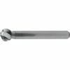 Cle-Line 1853 SD-5 1/2 x 1/4 Aluminum Cut Ball Shaped Bur