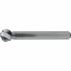 Cle-Line 1853 SD-5 1/2 x 1/4 Aluminum Cut Ball Shaped Bur