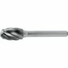 Cle-Line 1851 SE-5 1/2 x 1/4 Aluminum Cut Egg Shaped Bur