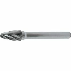 Cle-Line 1848 SF-1 1/4 x 1/4 Aluminum Cut Round Nose Tree Bur